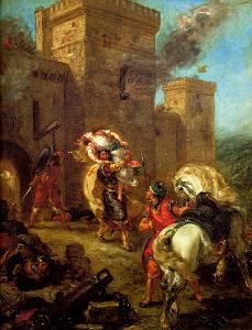 EUGENE DELACROIX-1858 ENLEVEMENT DE REBECCA